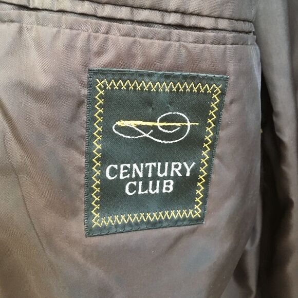 VINTAGE CENTURY CLUB BLAZER AND VEST IN BROWN CORDUROY - Picture 7 of 12